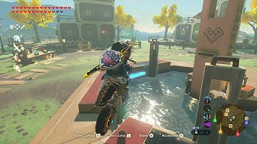 The Master Cycle Zero is Pretty Glitchy in Zelda Breath of the Wild!