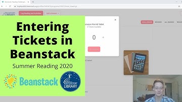 Entering Tickets on Beanstack