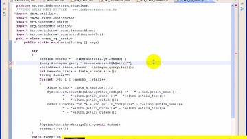 aula 2302 Interface Query sql nativo createSQLQuery