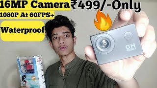 Best Action Camera Under 499₹ Rs | Full HD 1080P⚡ | Techy Guy