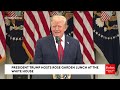 LIVE: President Trump Hosts Rose Garden Lunch At The White House
