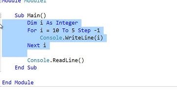 25 - Visual Basic .NET - Laço FOR NEXT - Estrutura de Repetição com contador