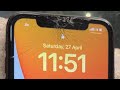 iPhone 11 Original Broken Screen How I Fix For You Blasting iPhone 11 Broken Screen Repair Glass