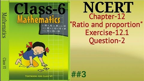Class-6, ch-12 Ex-12.1 Q-2 Maths.  ##3