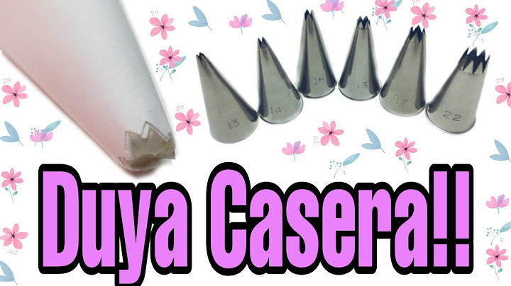 Duya o Boquilla casera, en menos de 3 minutos!!!!