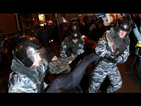 تظاهرات هزاران نفری علیه پوتین در مسکو و سن پترزبورگ