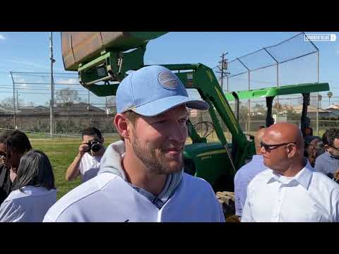 Clayton Kershaw highlights importance of Los Angeles Dodgers Foundation developing fields