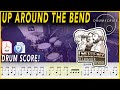 Up Around The Bend Creedence Clearwater Revival DRUM SCORE Sheet Music 181 DRUMSCRIBE mp3