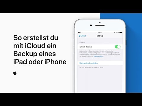 So erstellst du mit iCloud ein Backup eines iPad oder iPhone — Apple Support