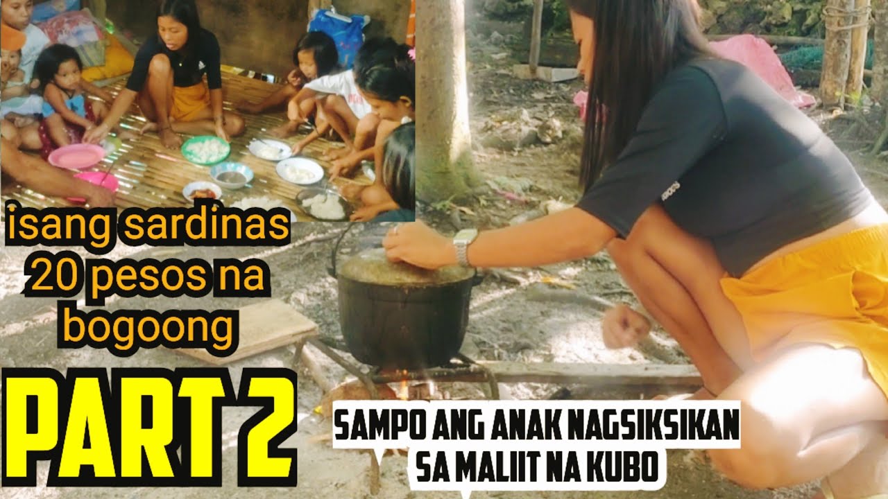 Part 2 Isang lata ng sardinas at 20 pesos na bagoong pinakasya sa sampong anak? ll Rene OC