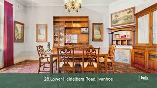 28 Lower Heidelberg road, Ivanhoe