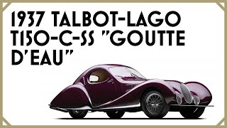 UNDER THE HOOD OF THE 1937 TALBOTLAGO T150CSS 'GOUTTE D'EAU'