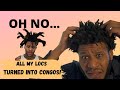 5 Month Freeform Dreads Journey | Dealing with #CongoLocs