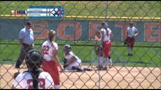 2014 IHSA Girls Softball Class 3A Championship Game: Chatham (Glenwood) vs. Manteno
