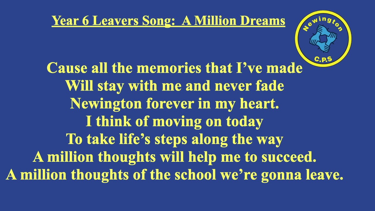 The Year 6 Leavers Song