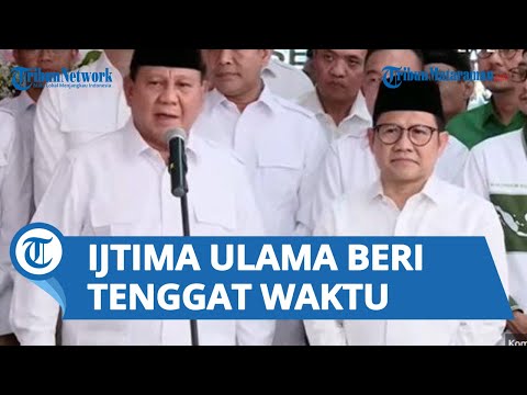 Ijtima Ulama Dorong Cak Imin Maju Menjadi Capres atau Cawapres 2024, Prabowo Buka Suara