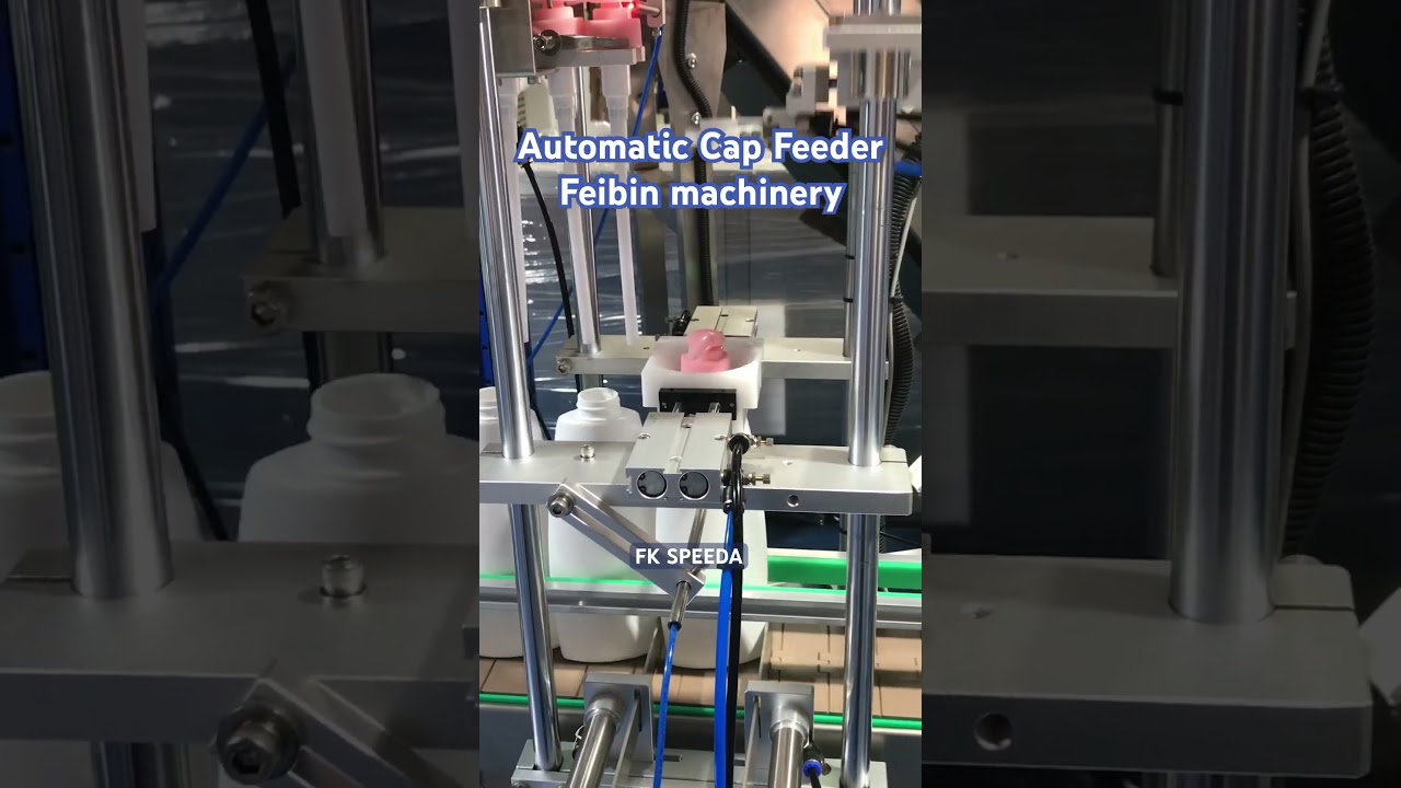 Automatic Cap feeder machine 