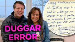 Duggar fans mock Jim Bob & Michelle after they spot ’embarrassing’ error on homeschool curriculum