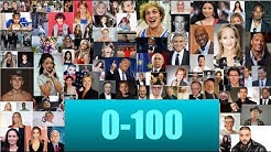 101 Celebrities Ages 0-100 including Jake Paul, Beyonce and more!