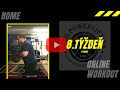 Online training bodyweight home week 8