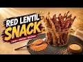 30-Min Healthy Red Lentil Chips | Crispy High-Protein Snack