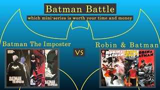Batman The Imposter vs Robin & Batman