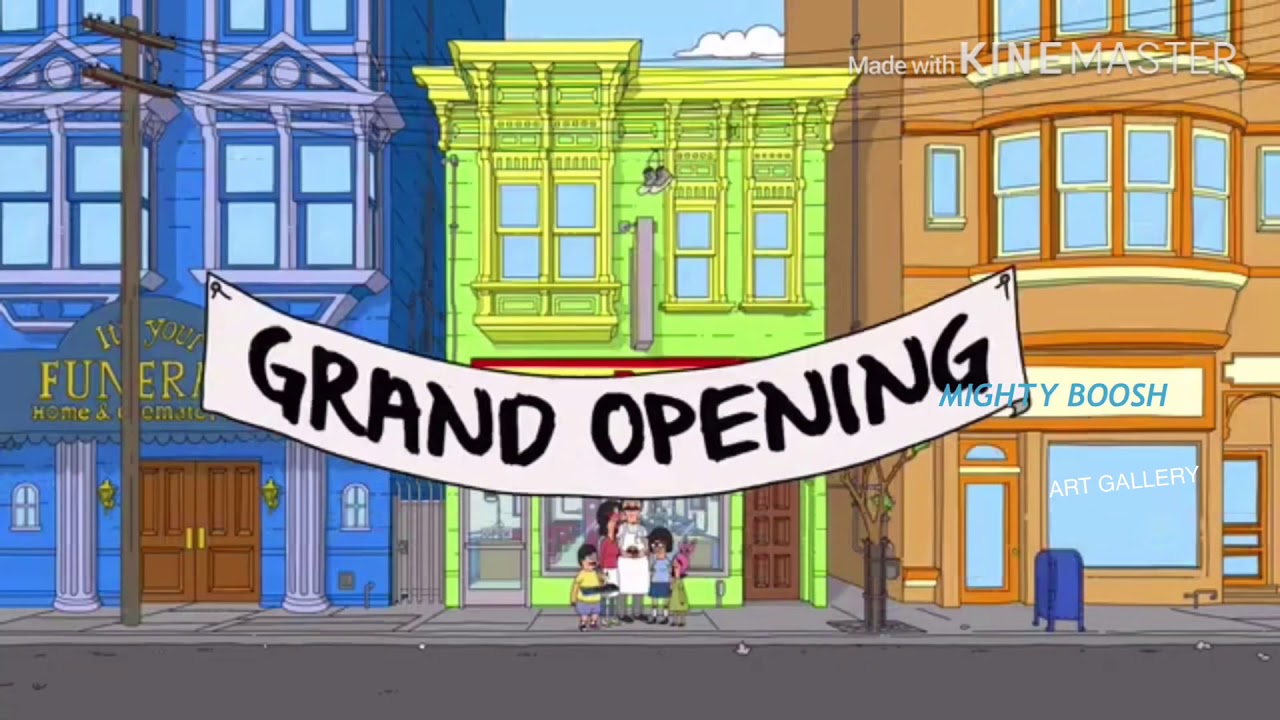 Custom Bob’s Burgers intro YouTube