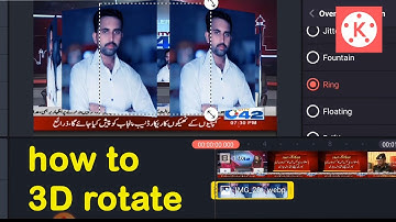 How To 3D rotate Pic In Kinematser | KineMaster Video Edit Software | Urdu/hindi