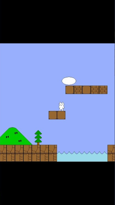 Jugando Cat mario Poki (que juego tan estresante) 