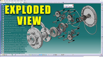 How to enable exploded view in CATIA V5