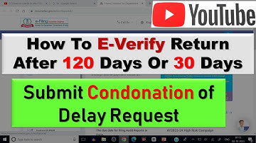 How To e-verify Your Income Tax After 120 days or 30 Days? #incometax #itr #efiling #e-verify