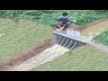 Construction Of A Small Dam With Four Blow Down Gates