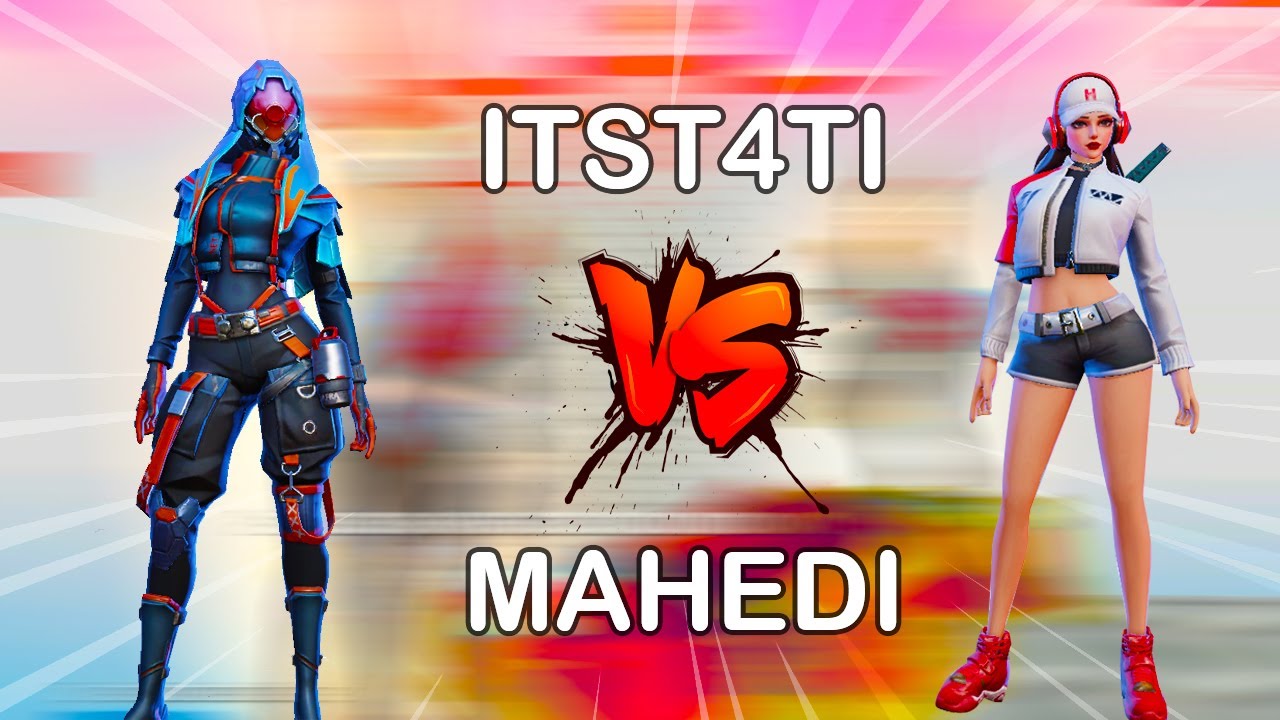 MAHEDI VS ItsT4ti IN MATCH CREATIVE DESTRUCTION / CREATE GAME