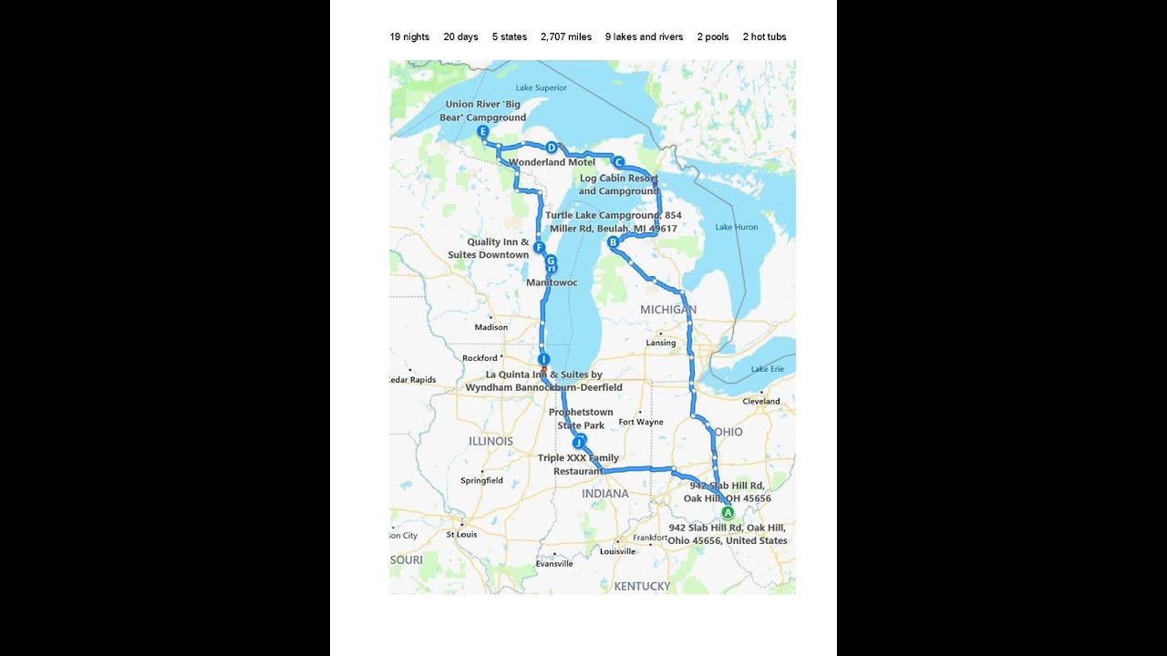 Turtle Lake Campground, Great Lakes Camping Trip Day 1 YouTube