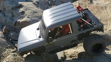 MST CMX j4 JB74 Jimny 川本ロック激遅トレイル 2020/12/27part2