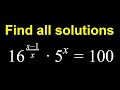 Solving a Challenging Exponential Equation