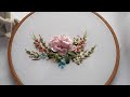 Step-by-step Ribbon Rose Embroidery