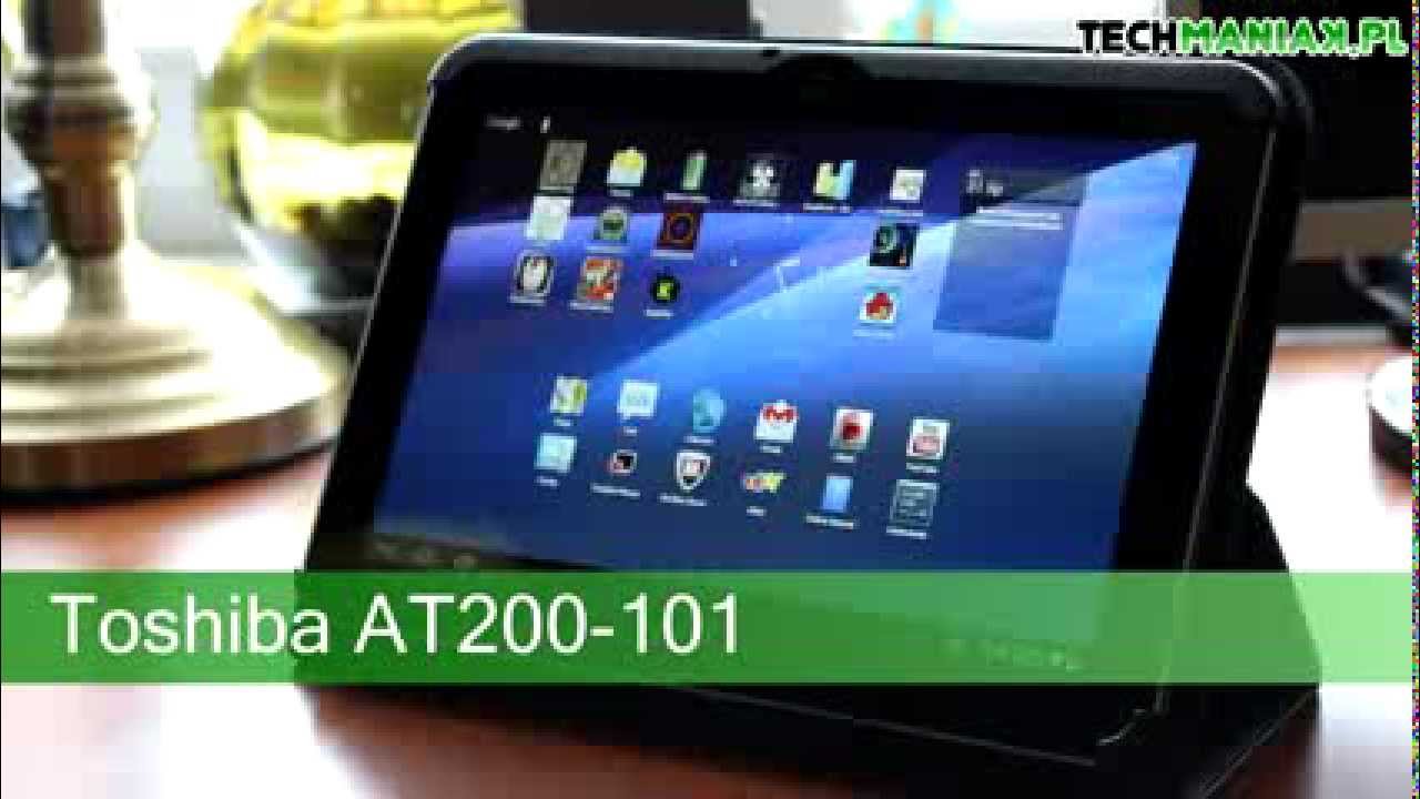 Wideo test i recenzja tabletu Toshiba AT200-101 | techManiaK.pl