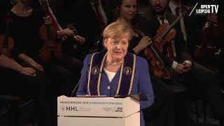 HHL verleiht Ehrendoktorwürde an Angela Merkel