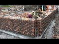 How To Build Room Partitions Walls With New Style - Construction A Modern Brick Wall