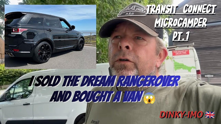 🚙 SELLING THE DREAM RANGEROVER AND BUYING A VAN TO CONVERT INTO A MICRO CAMPER 🚐 PT.1