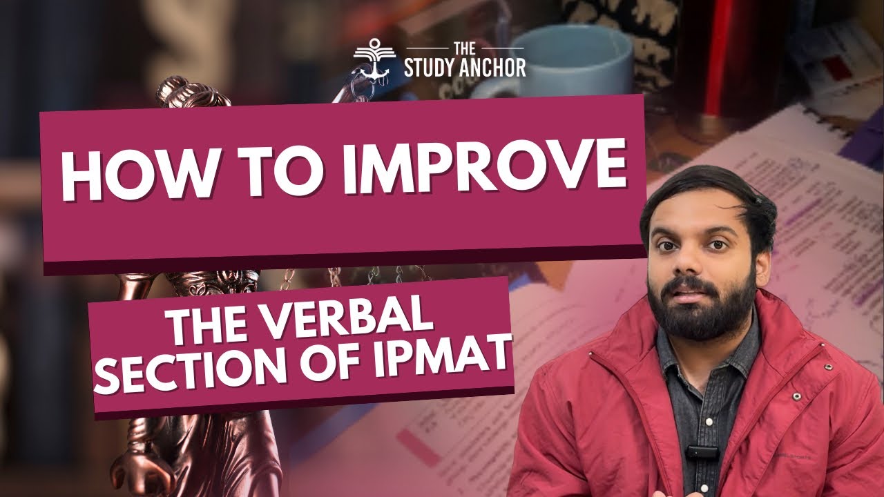 How to improve the Verbal Section of IPMAT - YouTube