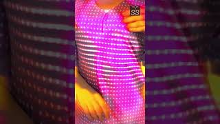 Womens Full Length Comfortable Satin Nightgown - Pink - Strim Trim