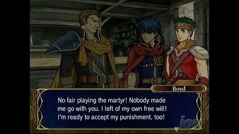Fire Emblem: Path of Radiance GameCube Gameplay -