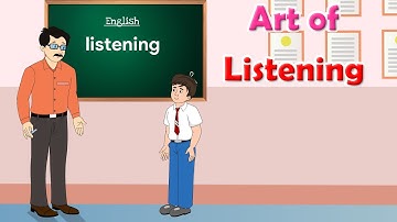 Art of Listening | Moral Book  | Class 7