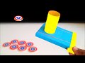 How to make CAPTAIN AMERICA shield thrower |  How to make a Paper Gun | Rolling Bob