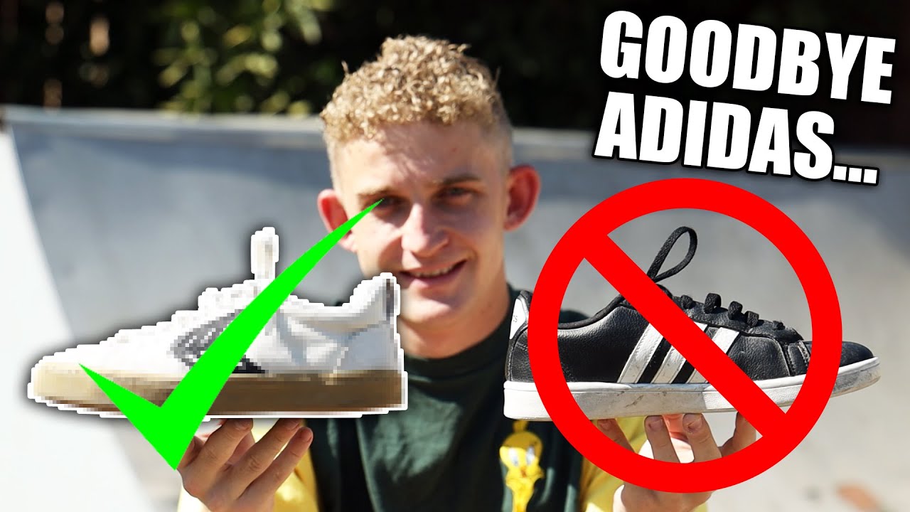MY NEW SHOE SPONSOR! (Goodbye Adidas...)