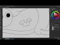 Middle of video