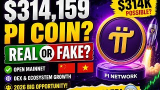 Pi Network $314,159 Value 😱 Reality or Hype? | 2026 Big Prediction!