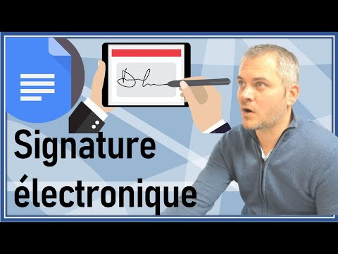 Vidéo: Pouvez-vous signer électroniquement un document Google ?